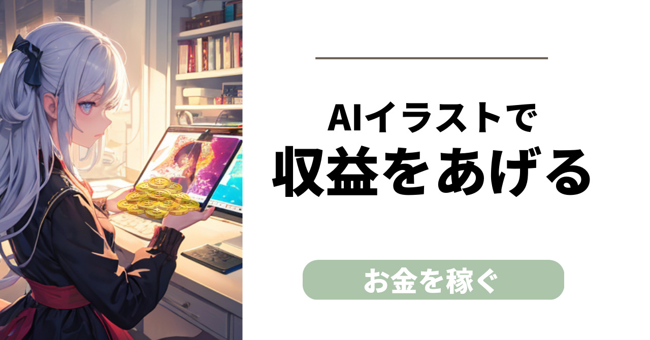 初心者でもわかる！AIイラストでお金を稼ぐ方法とコツ | 初めてのAI